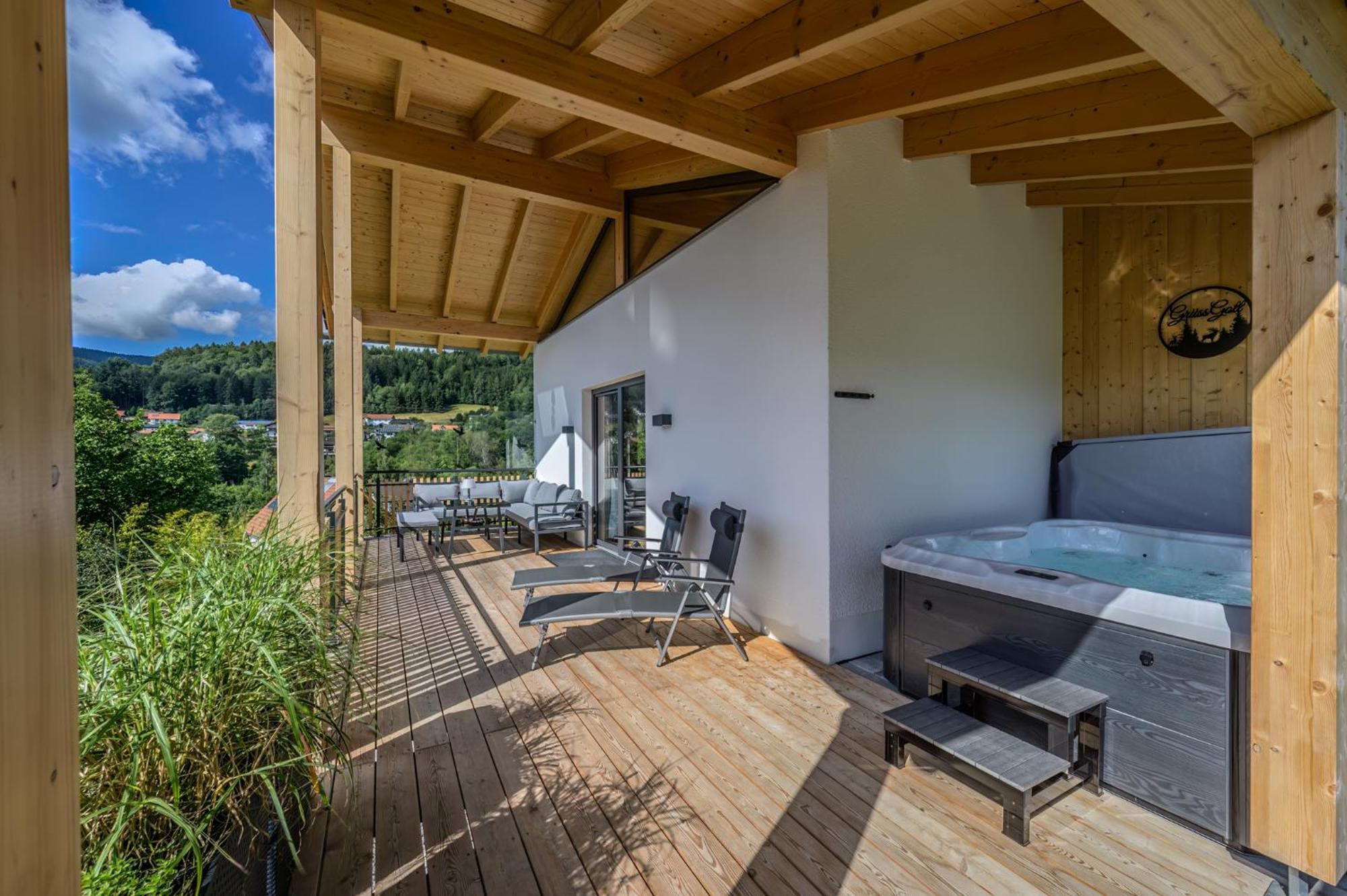 Chalets Woid_Liebe&Glueck Bodenmais Eksteriør billede