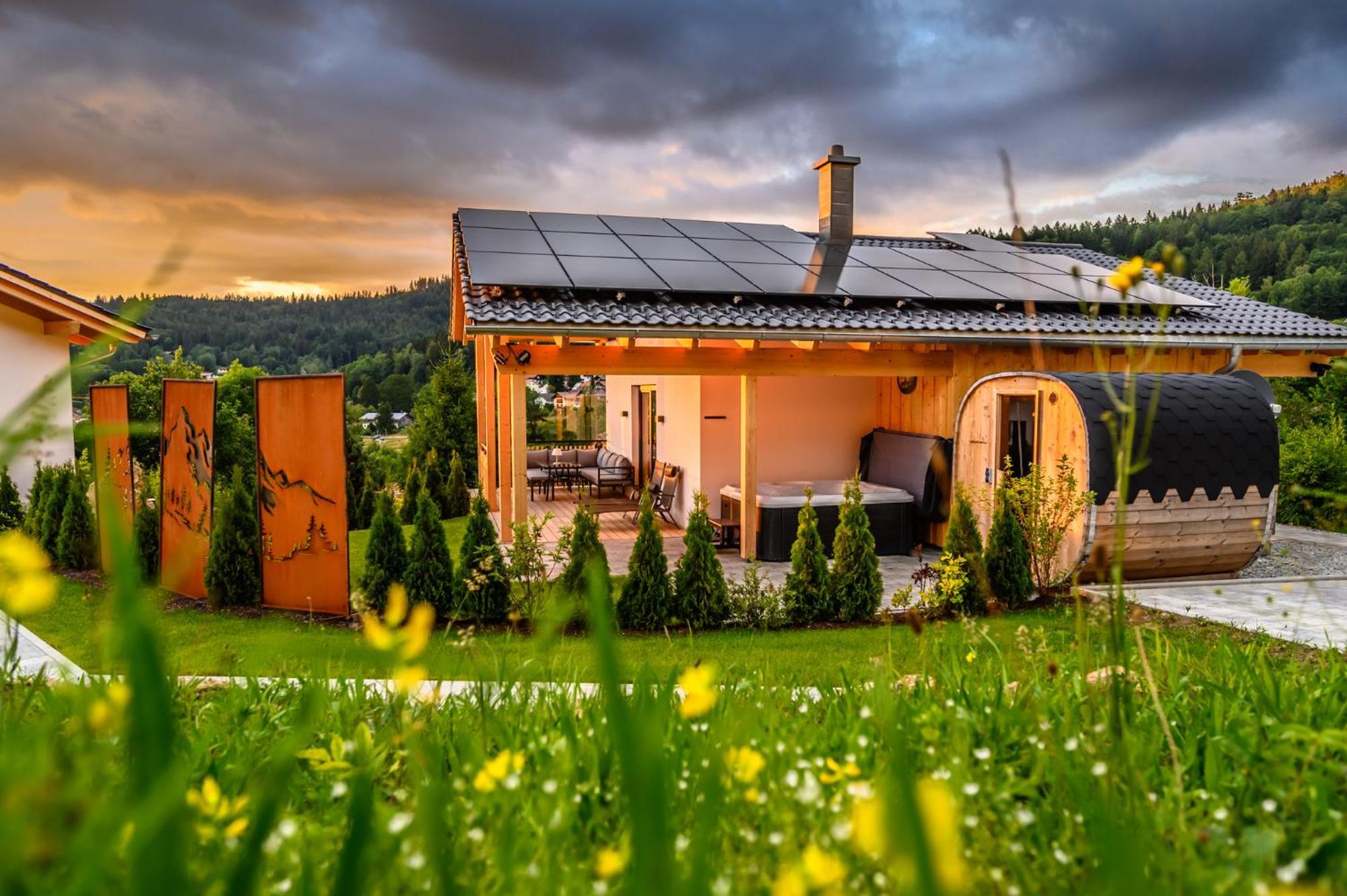 Chalets Woid_Liebe&Glueck Bodenmais Eksteriør billede